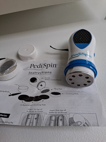 Pedi spin foot - spin, file